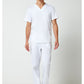 Cherokee Workwear Heren T-shirt met V-hals met moderne pasvorm en ID-lus WWE670
