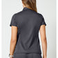 Instopbare polo met drukknoopsluiting aan de voorkant met meshpanelen en 2-way stretch WWE698