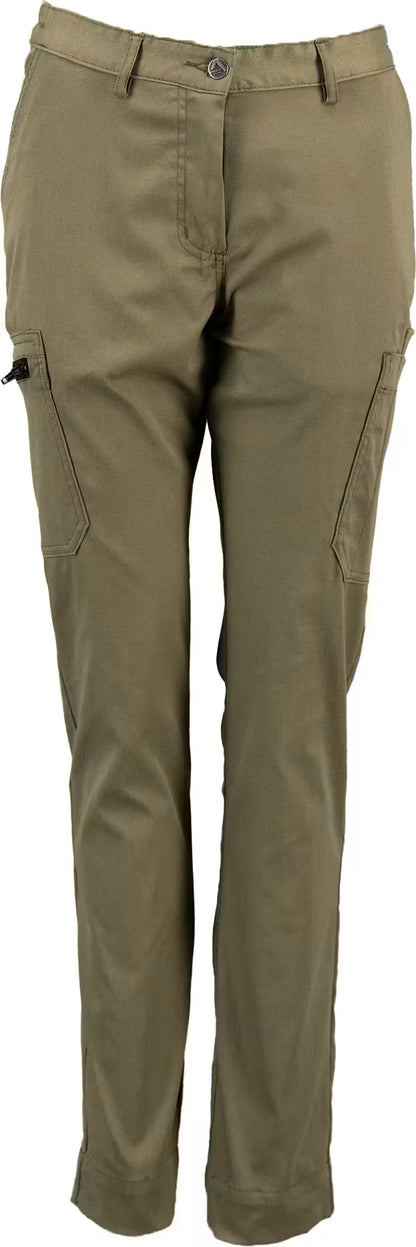 Alsico dames werkbroek Elsa groen met stretch