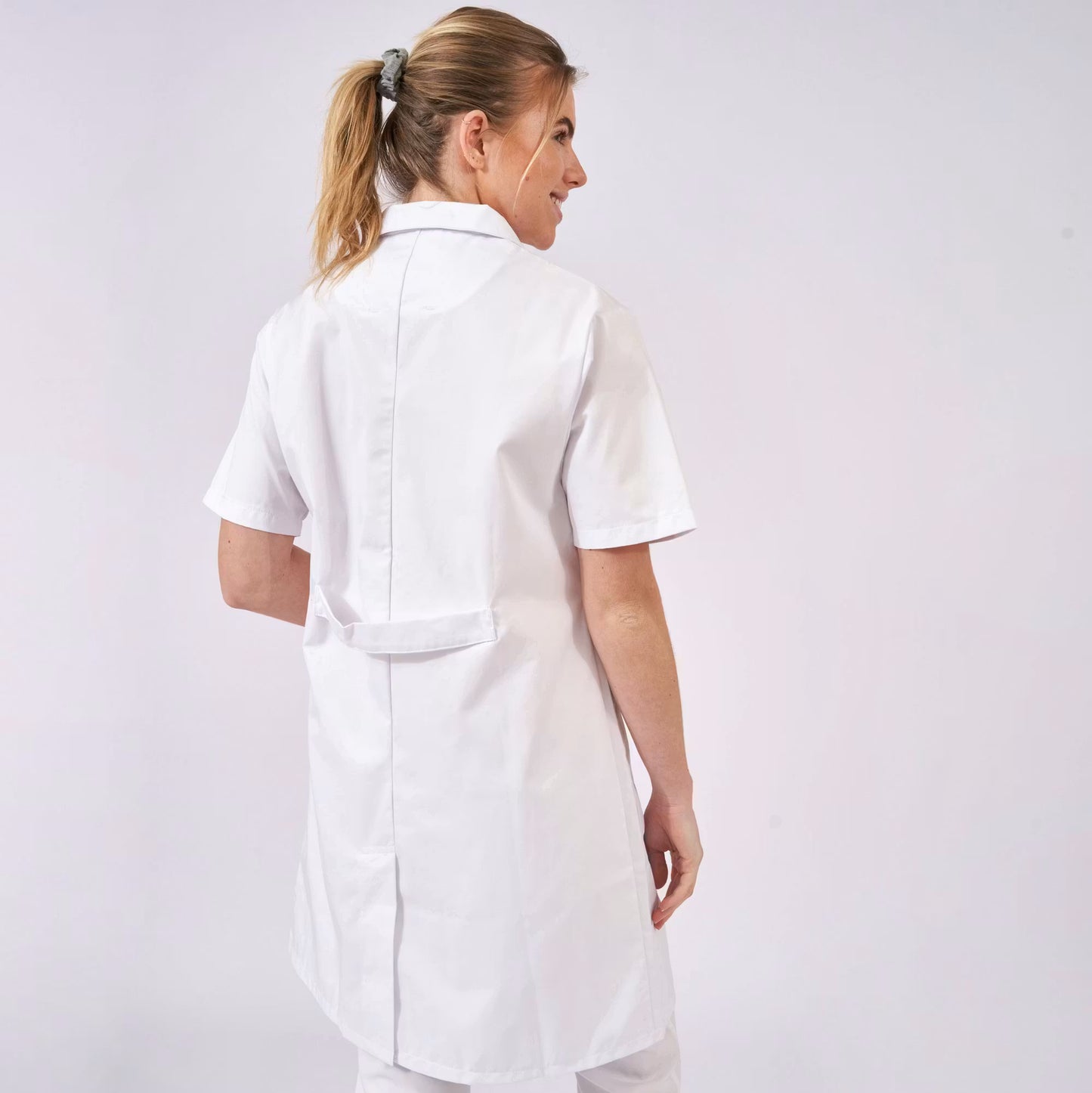 Alsico Unisex Doktersjas Artemis Wit met Korte Mouwen