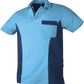 De Berkel heren polo Dieter gekleurd - Zorgkleding.nl