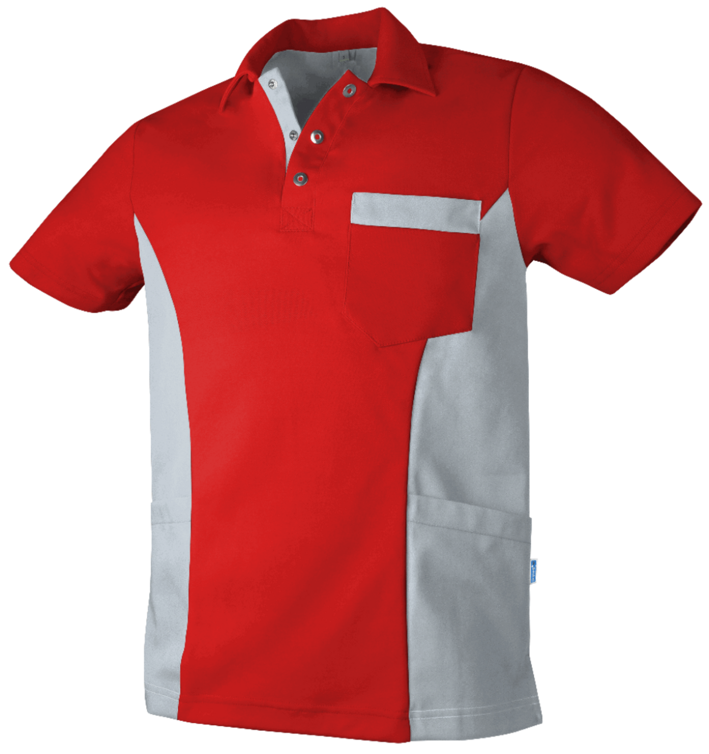 De Berkel heren polo Dieter gekleurd - Zorgkleding.nl