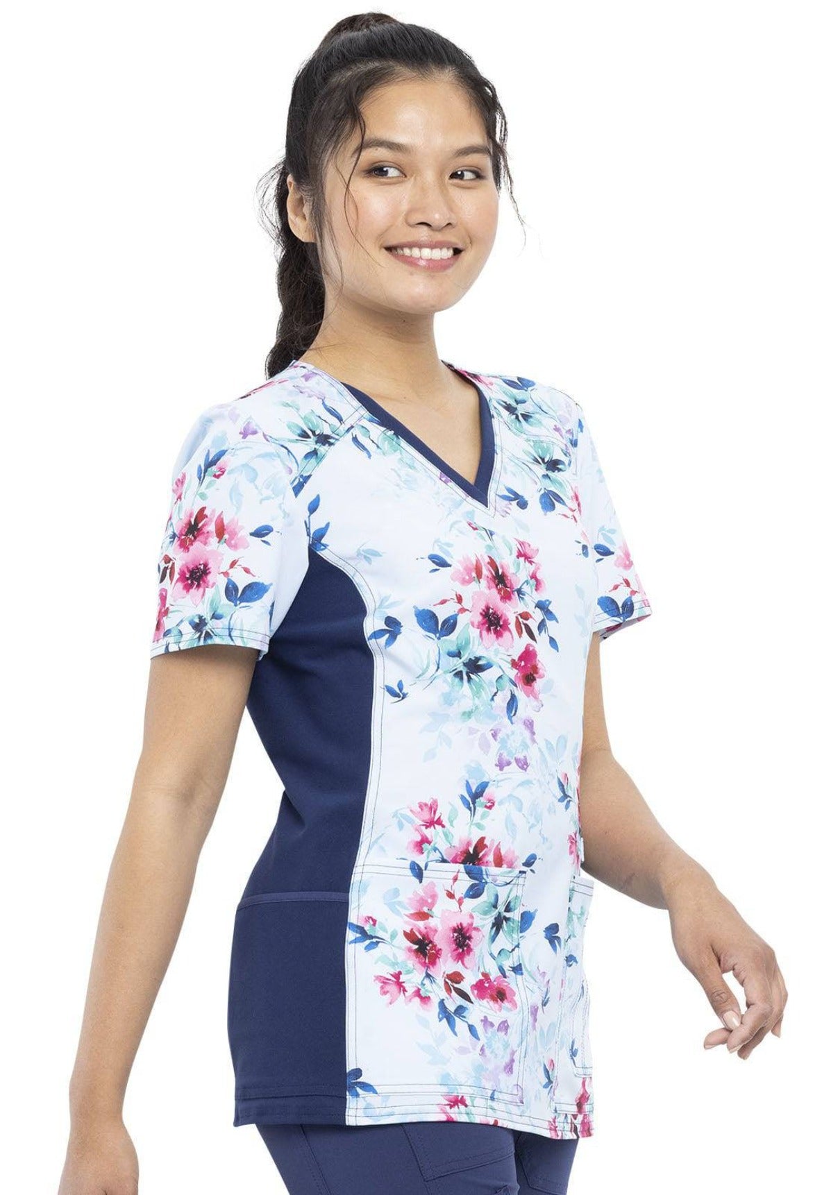 Tuniek iFlex CK636 Fancy Floral - Zorgkleding.be