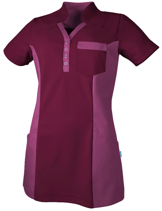 Dames polo Debora gekleurd - Zorgkleding.nl