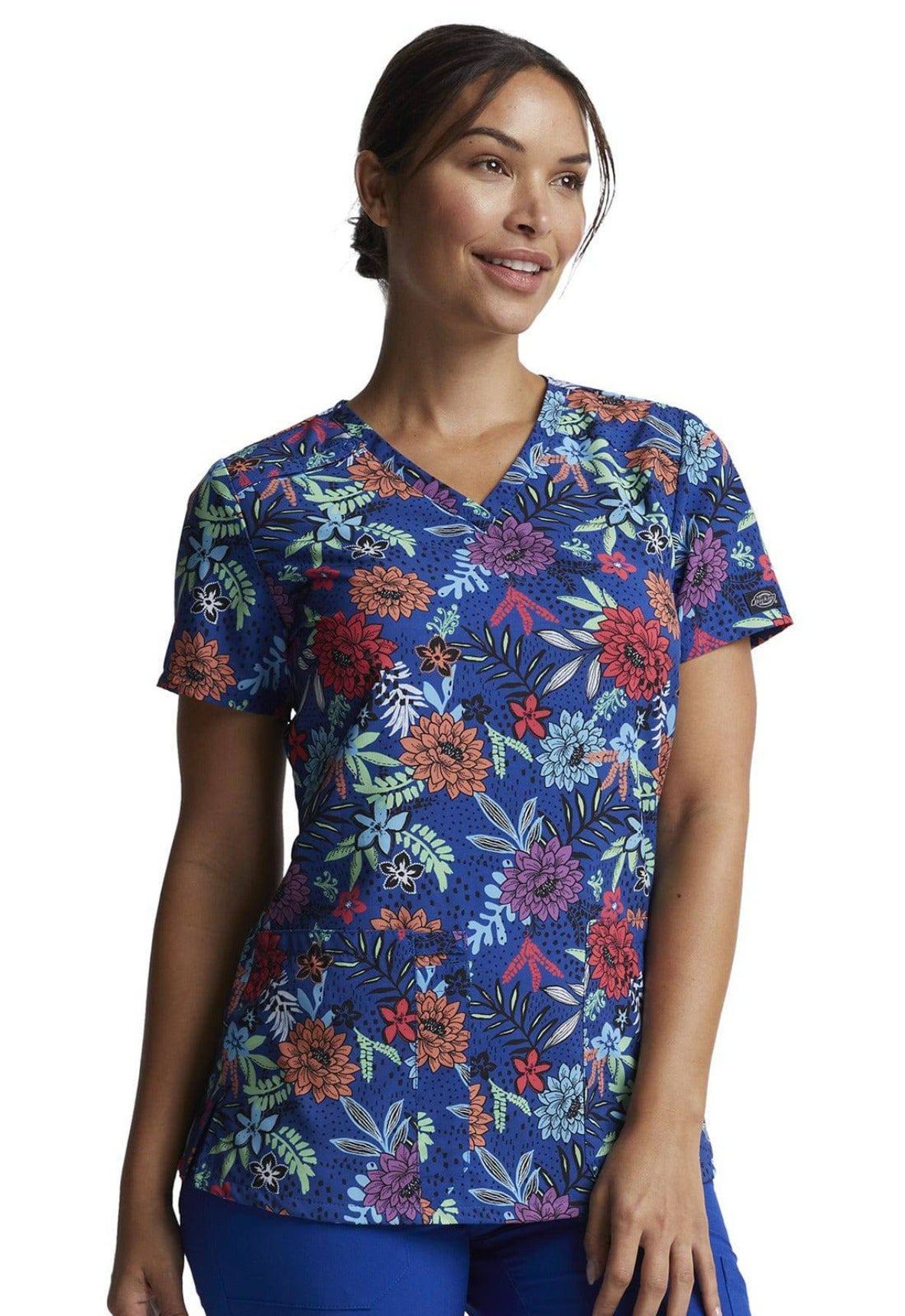 Tuniek Dickies DK616 Tropic Blooms - Zorgkleding.be