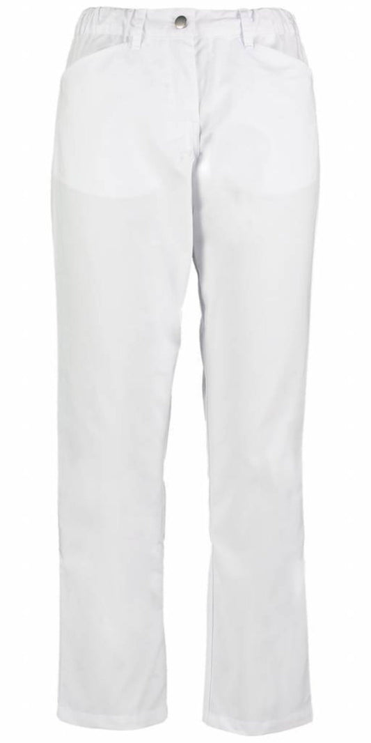 Broek Pip wit 7/8 - Zorgkleding.be