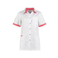 Jasje Fijke wit met kleuraccent - Zorgkleding.nl