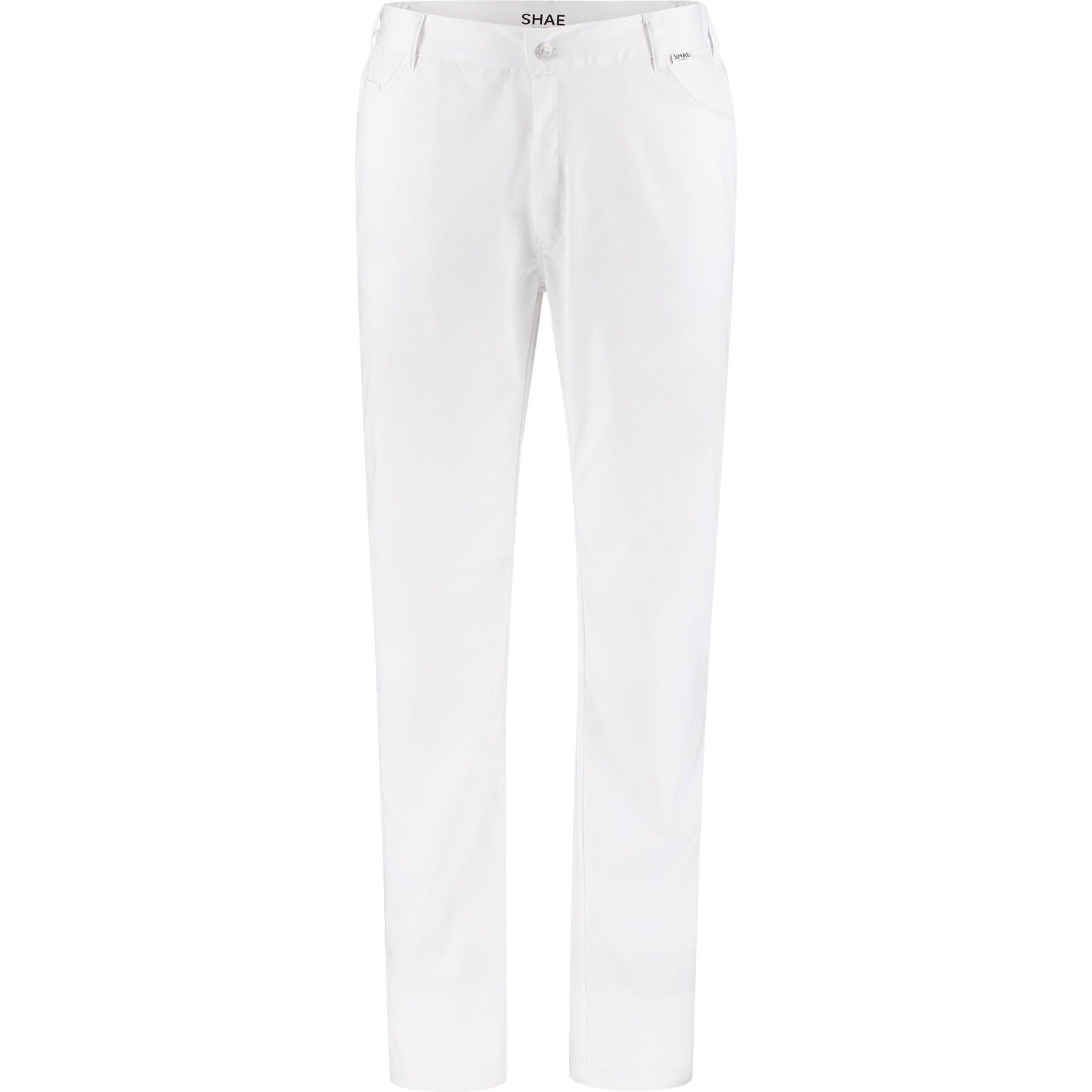 Herenpantalon James slim fit wit - Zorgkleding.be