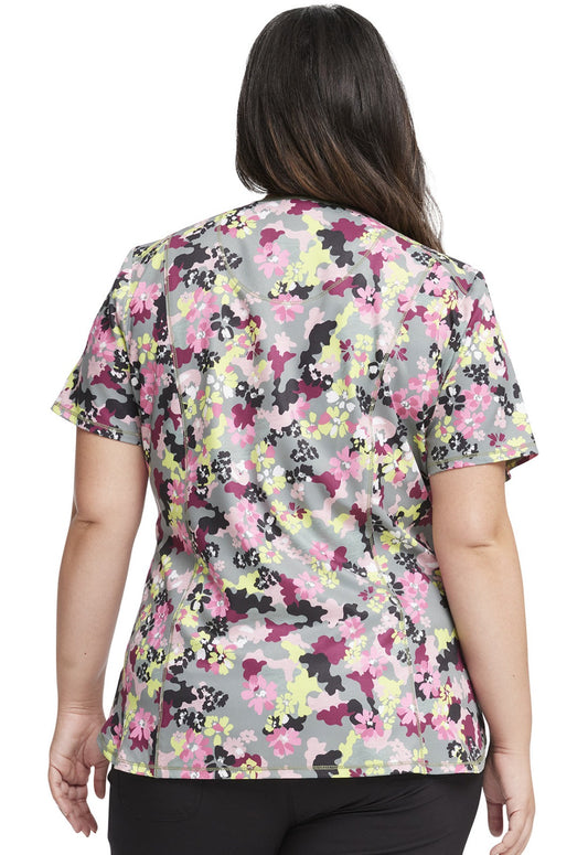 Tuniek Cherokee CK634 in Floral Camo-tion - Zorgkleding.nl