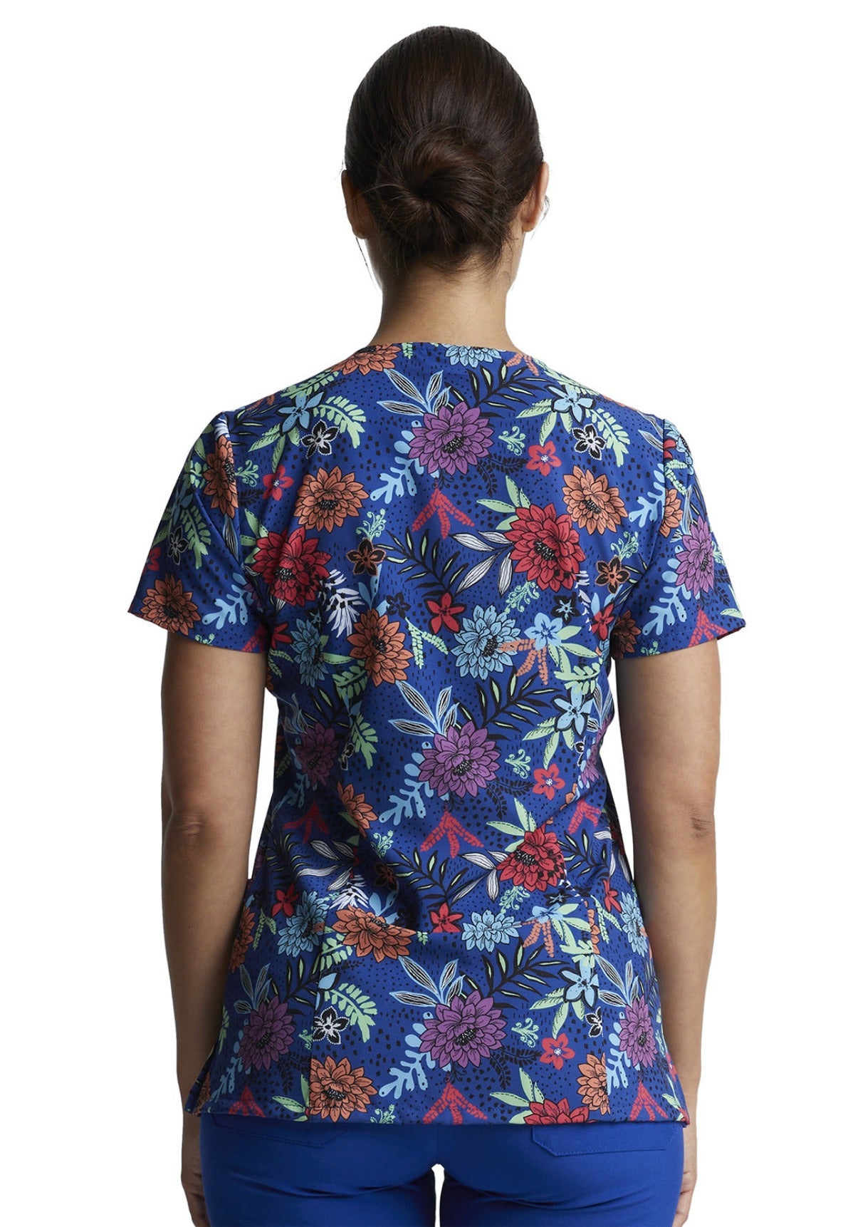 Tuniek Dickies DK616 Tropic Blooms - Zorgkleding.nl